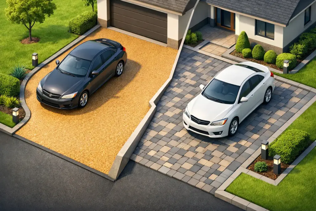 Resin Driveway vs Block Paving