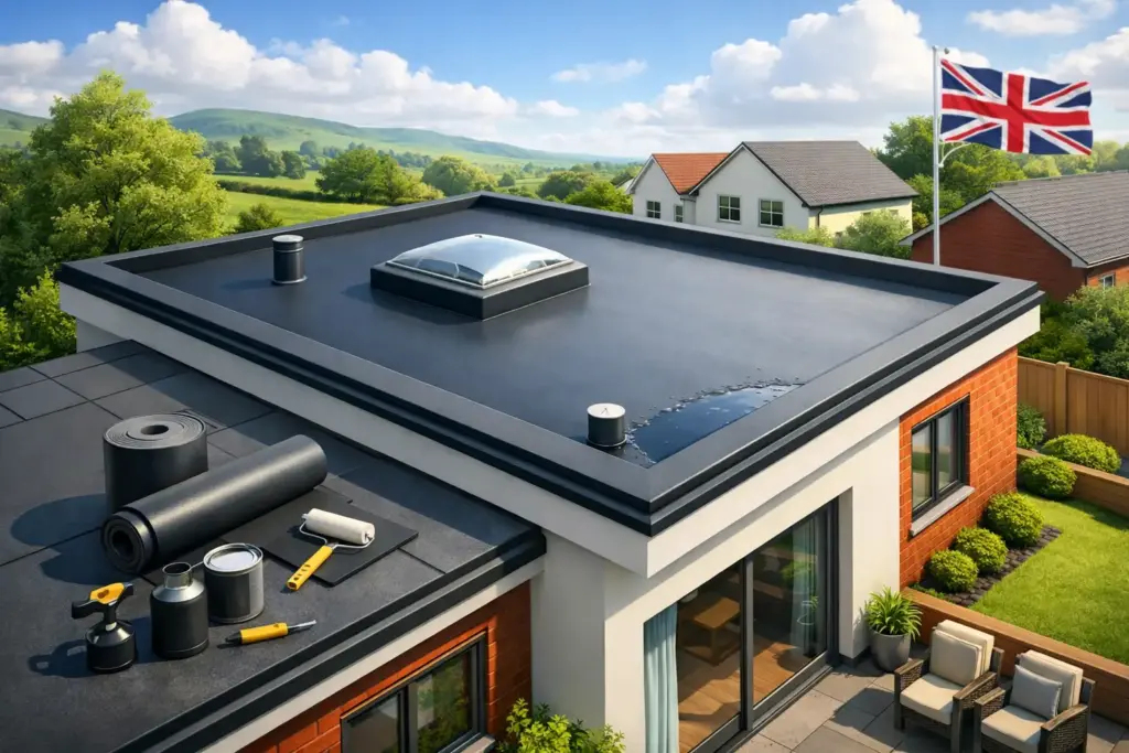 An EPDM Flat Roof Review for UK Homeowners