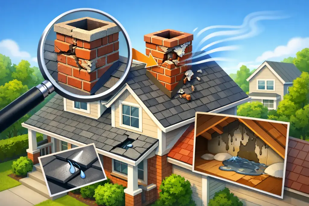 How to Spot Chimney Damage Before It Spreads