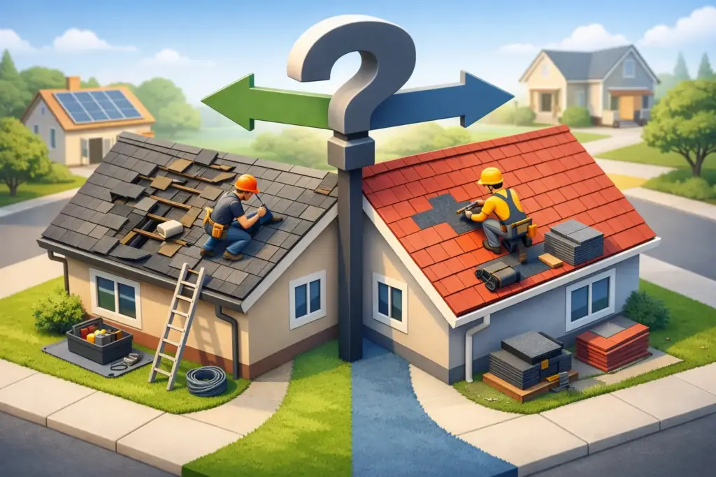 Repair Roof or Replace? How to Decide