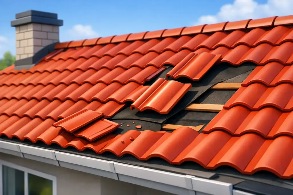 What Causes Roof Tiles to Slip?