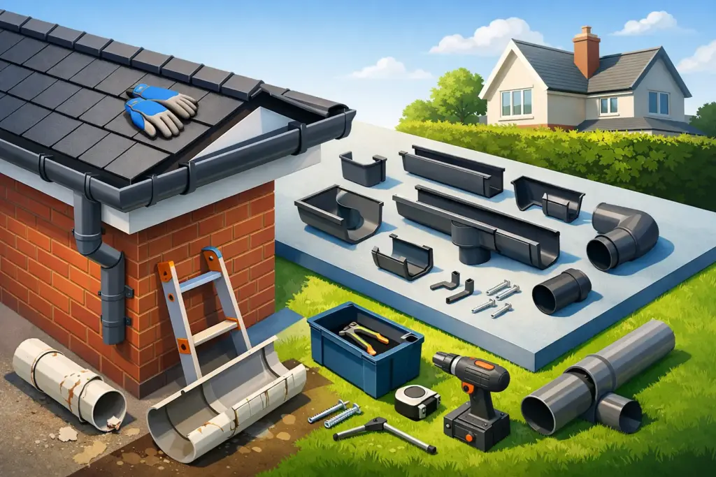 Gutter System Replacement Guide for UK Homes
