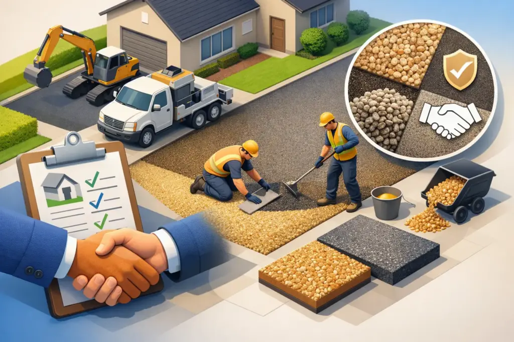 How to Choose Trusted Resin Driveway Installers