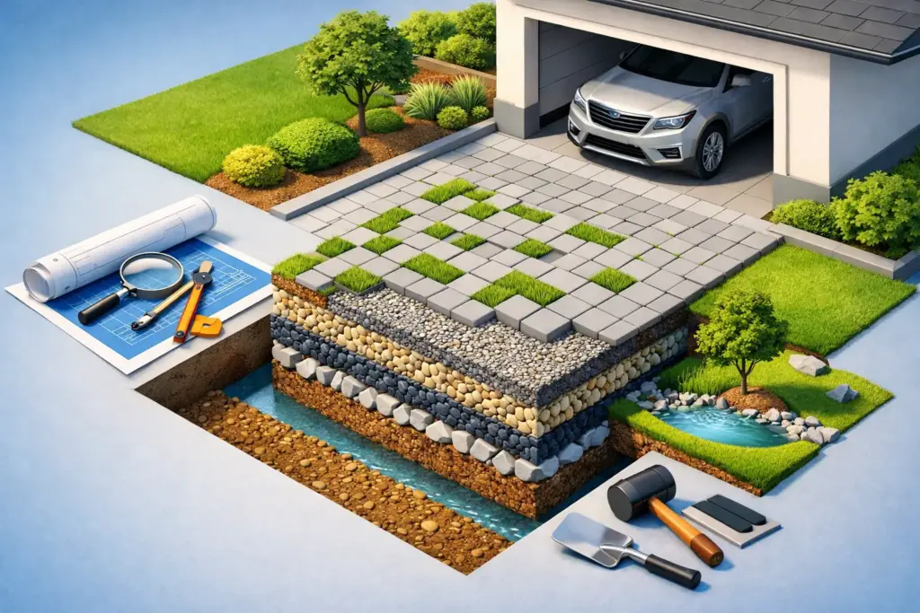 How to Plan a Permeable Driveway Properly
