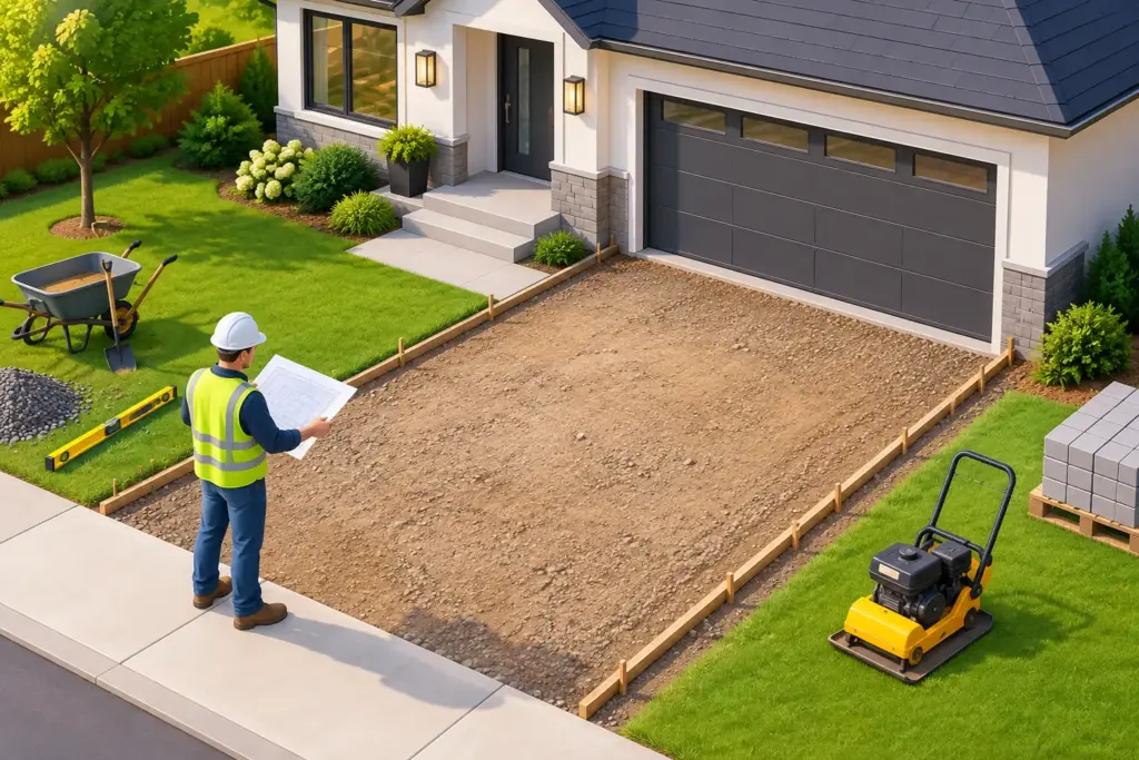 How to Prepare for Driveway Installation